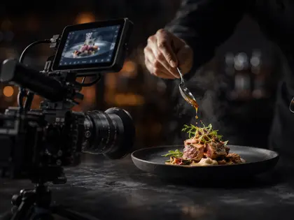 Food videography production by CineGrow