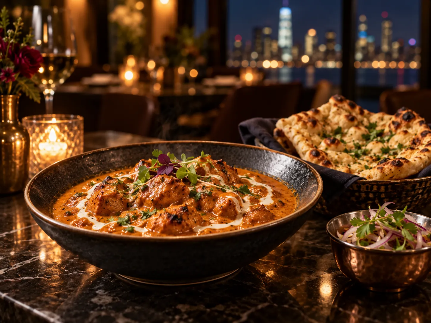 Jersey City restaurant food photography by CineGrow