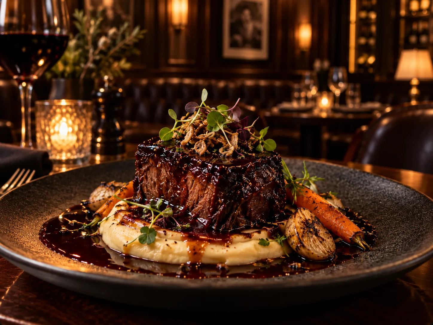 Jersey City restaurant dish photography by CineGrow