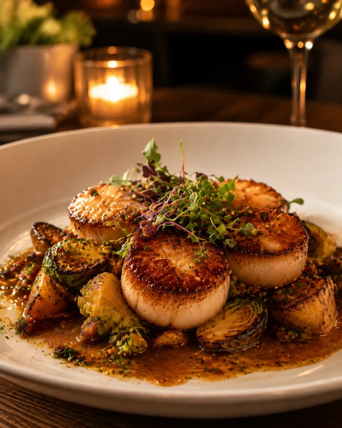 Restaurant food photography
