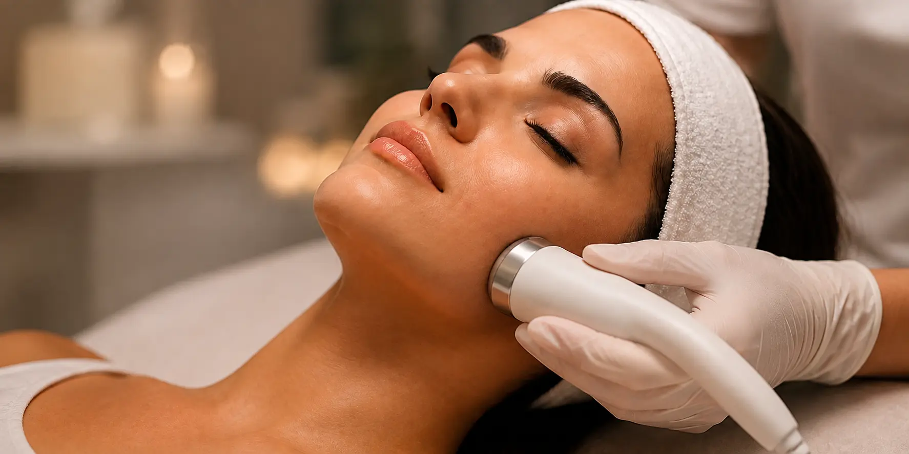 Med spa facial treatment