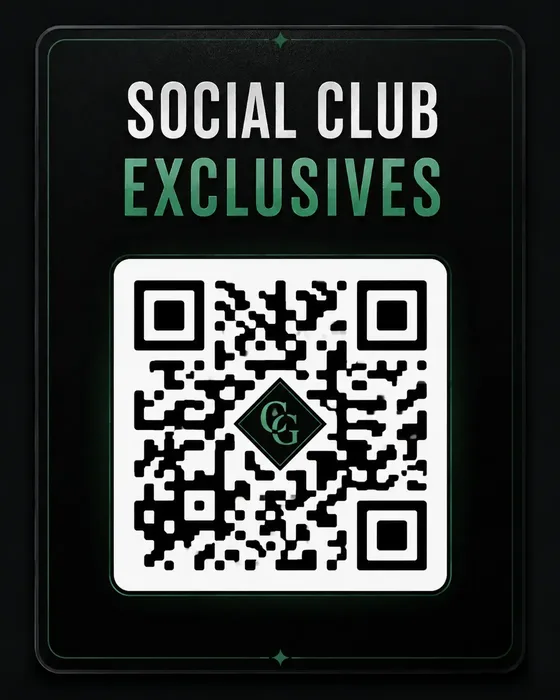 Restaurant Social Media Club QR promotion